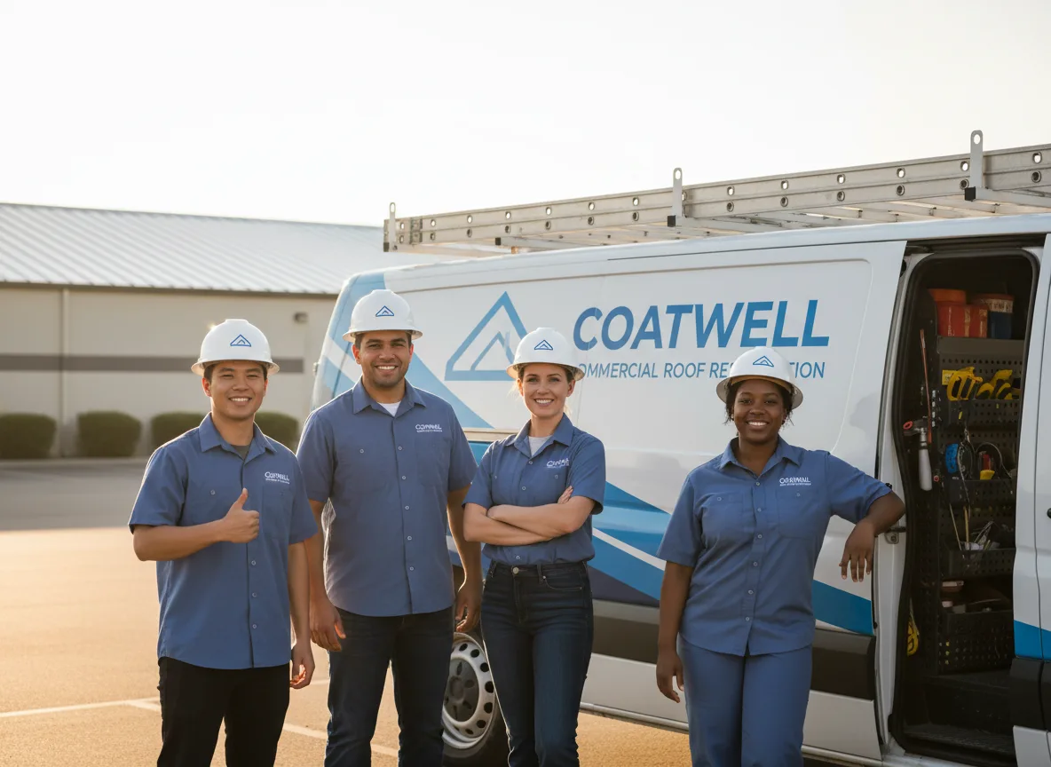 Commercial roof coating company in Cross Timbers, MO